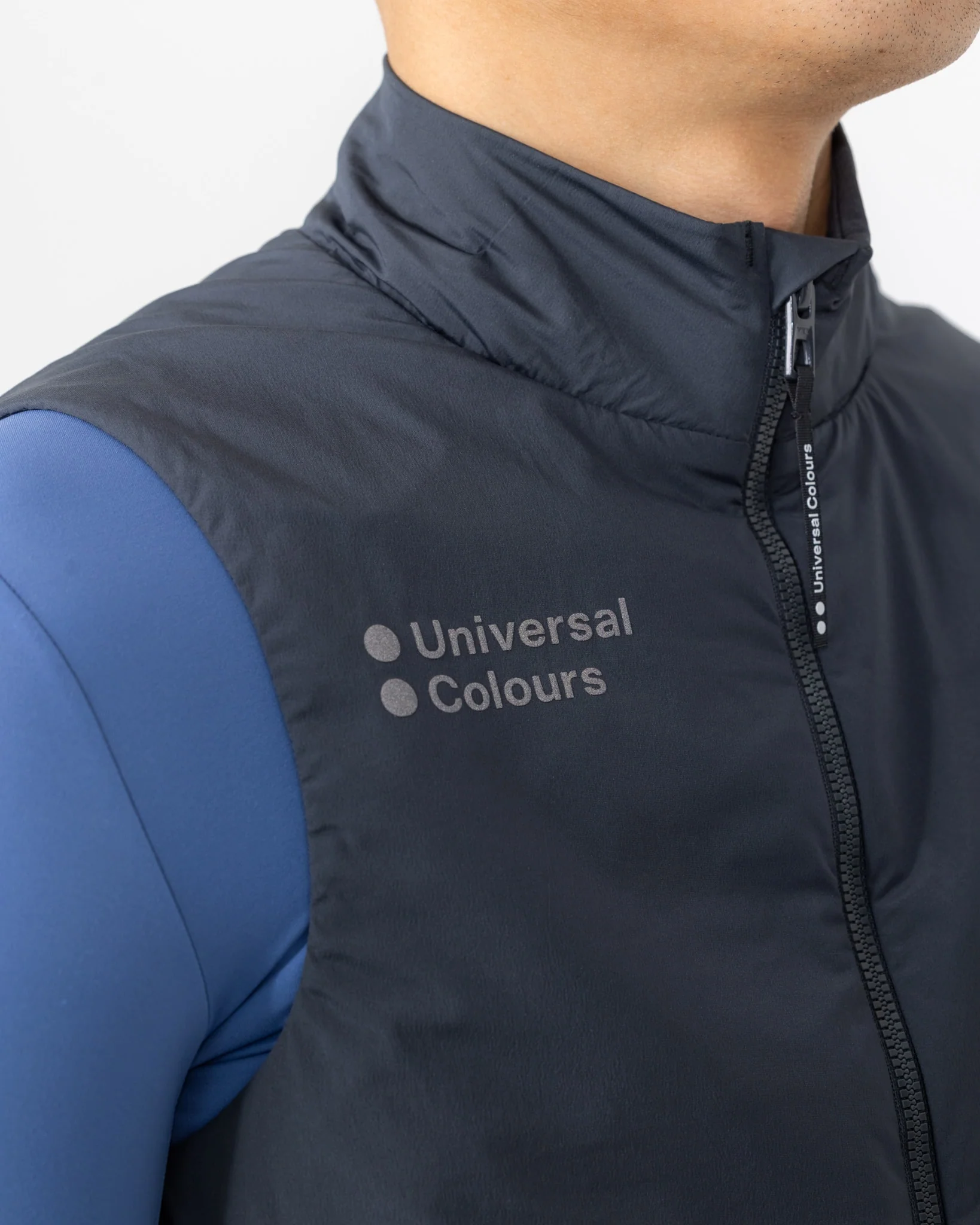 Unisex Chroma Insulated Gilet - Slate Grey - Image 6