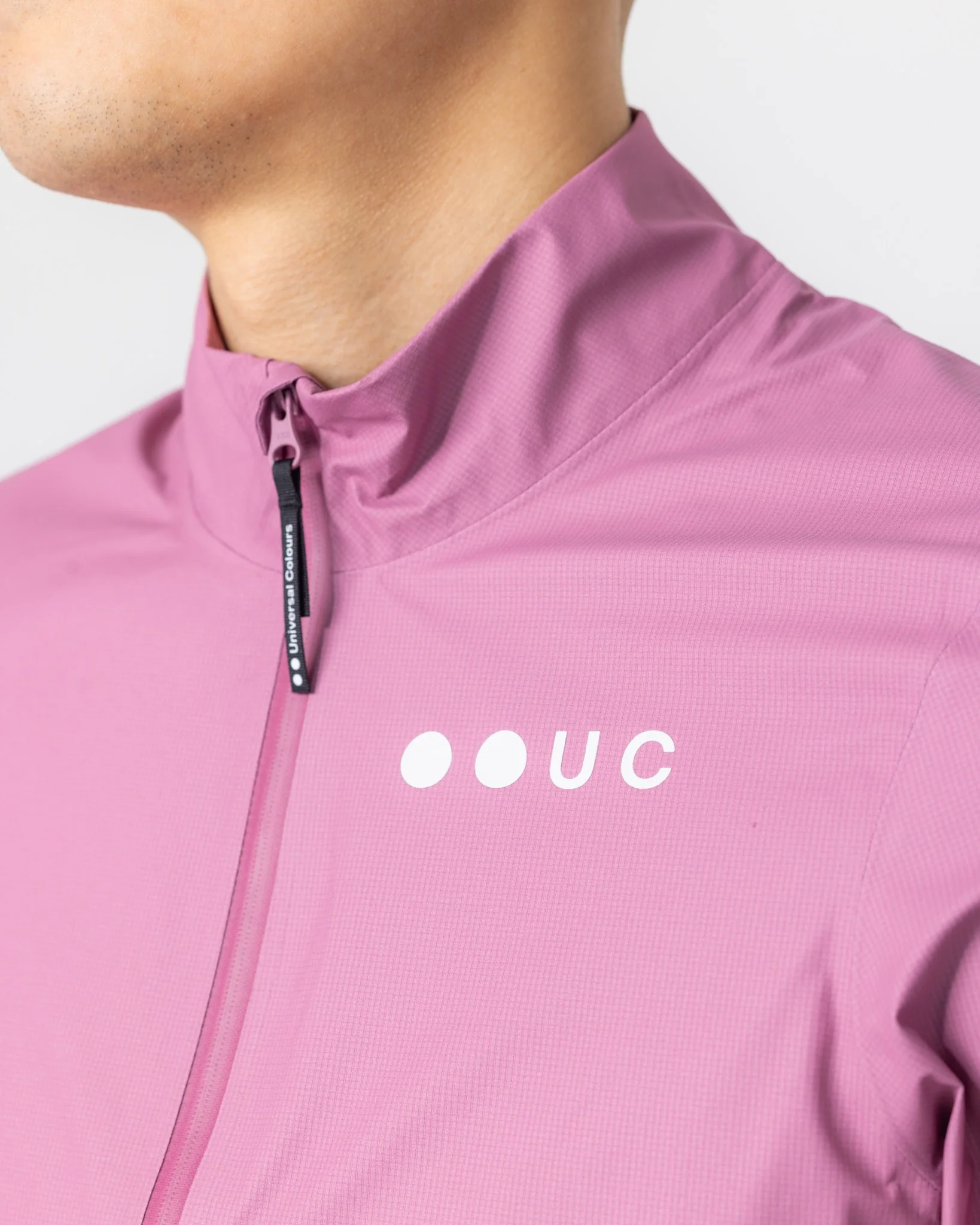 Men's Mono Rain Jacket - Soft Pink - Image 4